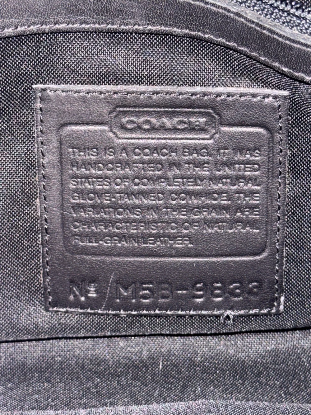 Coach vintage international clutch